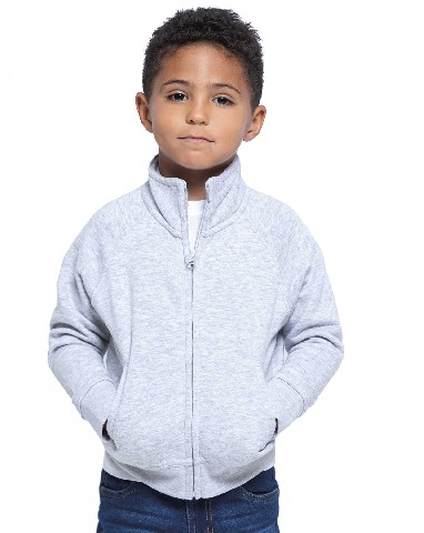 Kid Full Zip Unisex Sweatshirt